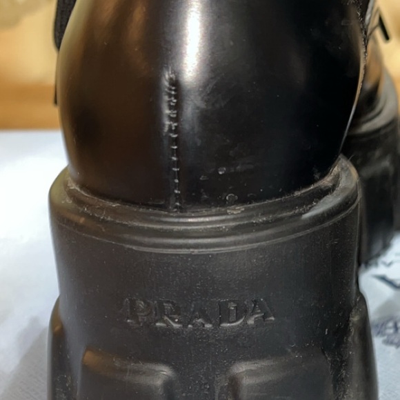 Prada Monolith and Re-Nylon Boot with pouch - Picture 8 of 9